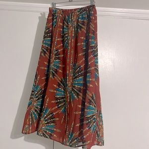 Patterned skirt